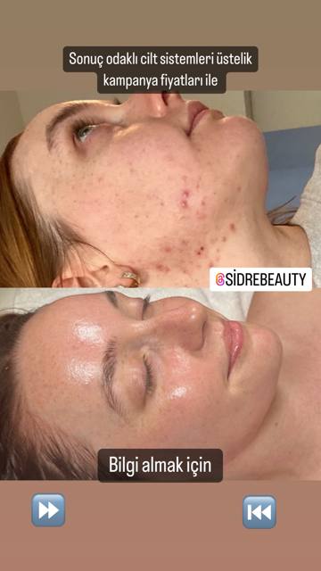 Sidre Beauty çalışmalarından bir kare.